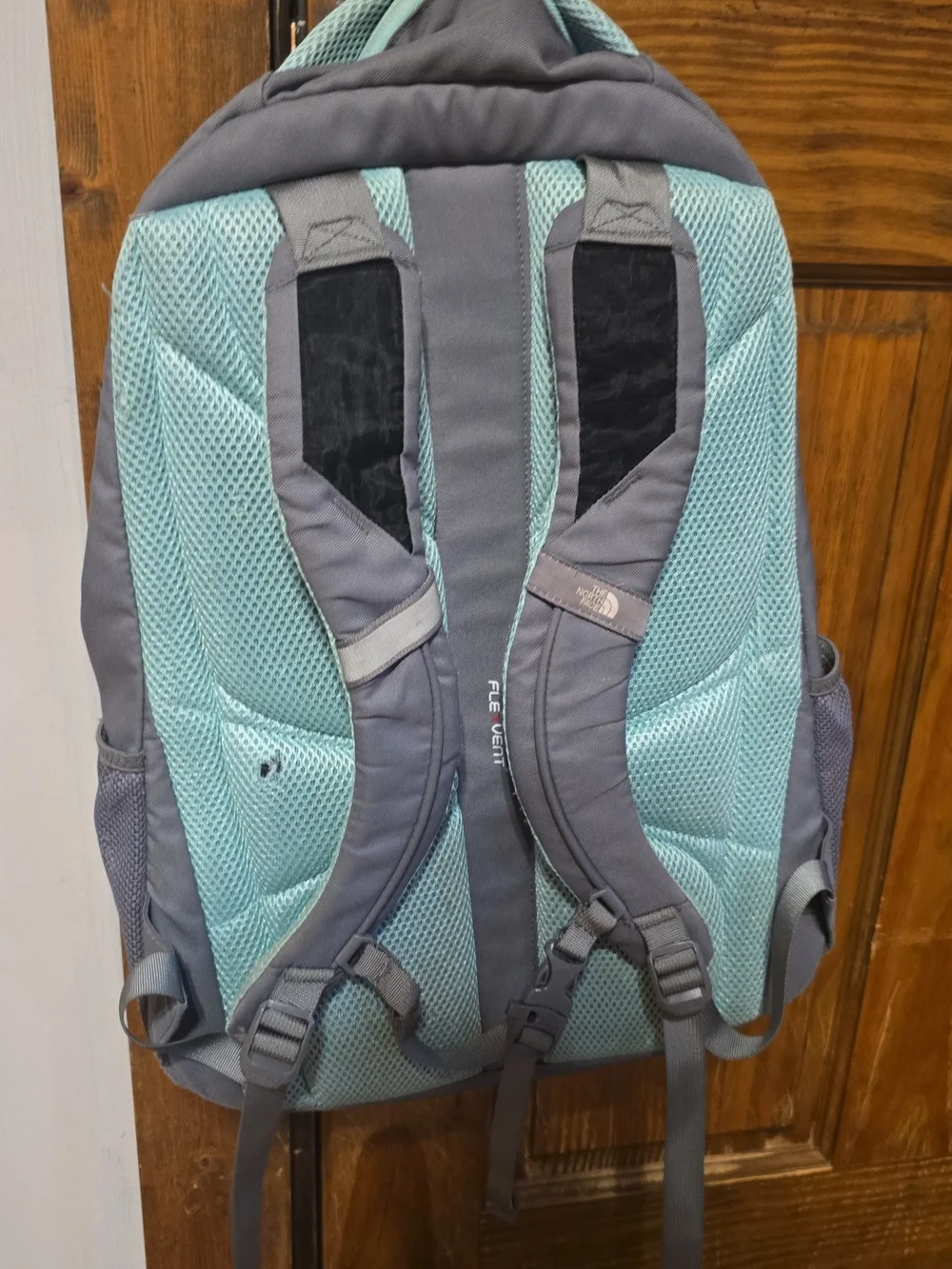 The North Face Women's Gray & Teal Jester Backpack